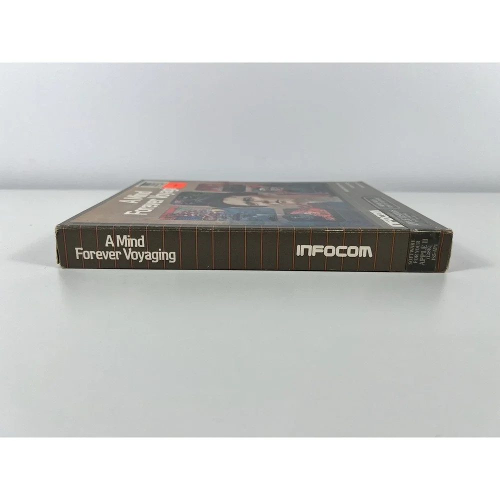A Mind Forever Voyaging Apple II PC Infocom 1985 RARE w/Pen